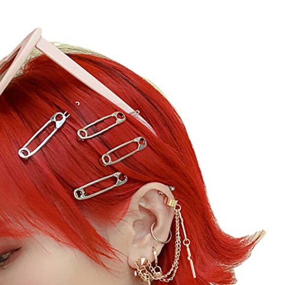 Other - Gothic Hair Pin Set - 12 Pack Alt Hair Accessories for Goth Style